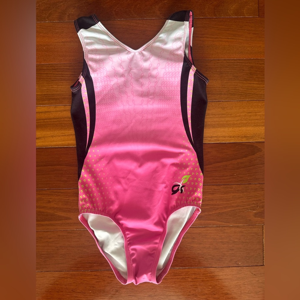 Pink and Black Kids Swimwear